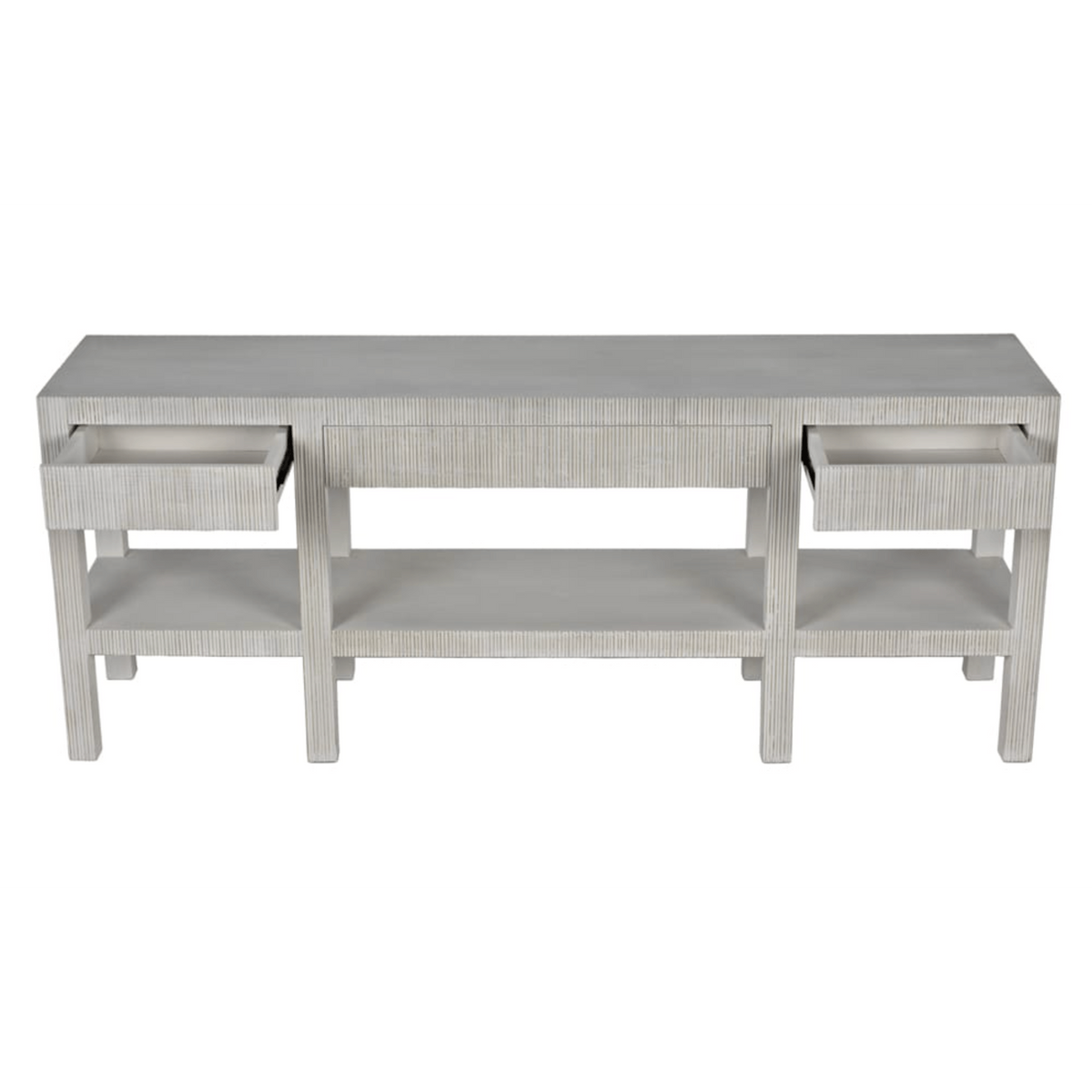 Conrad Console Table, White Wash