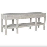 Conrad Console Table, White Wash