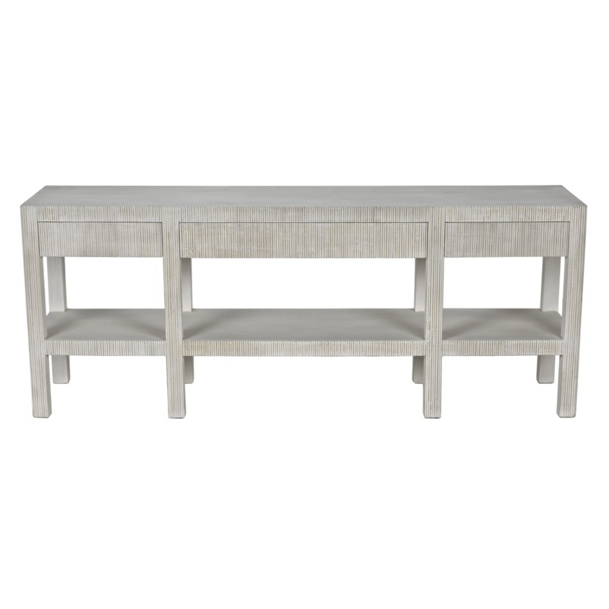 Conrad Console Table, White Wash