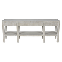 Conrad Console Table, White Wash