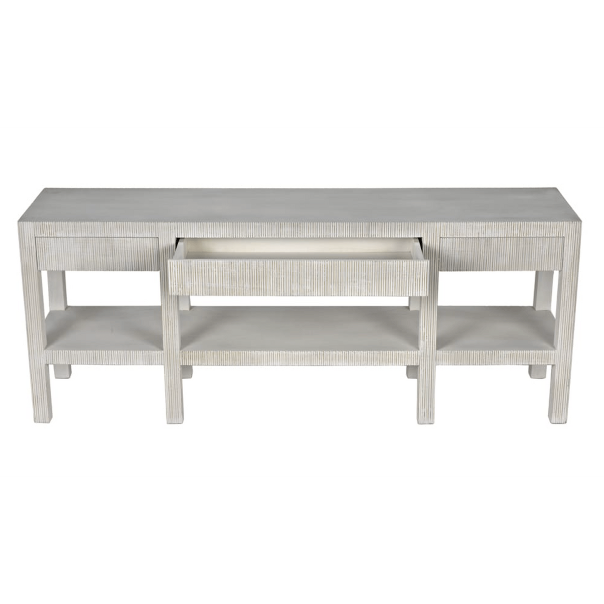 Conrad Console Table, White Wash