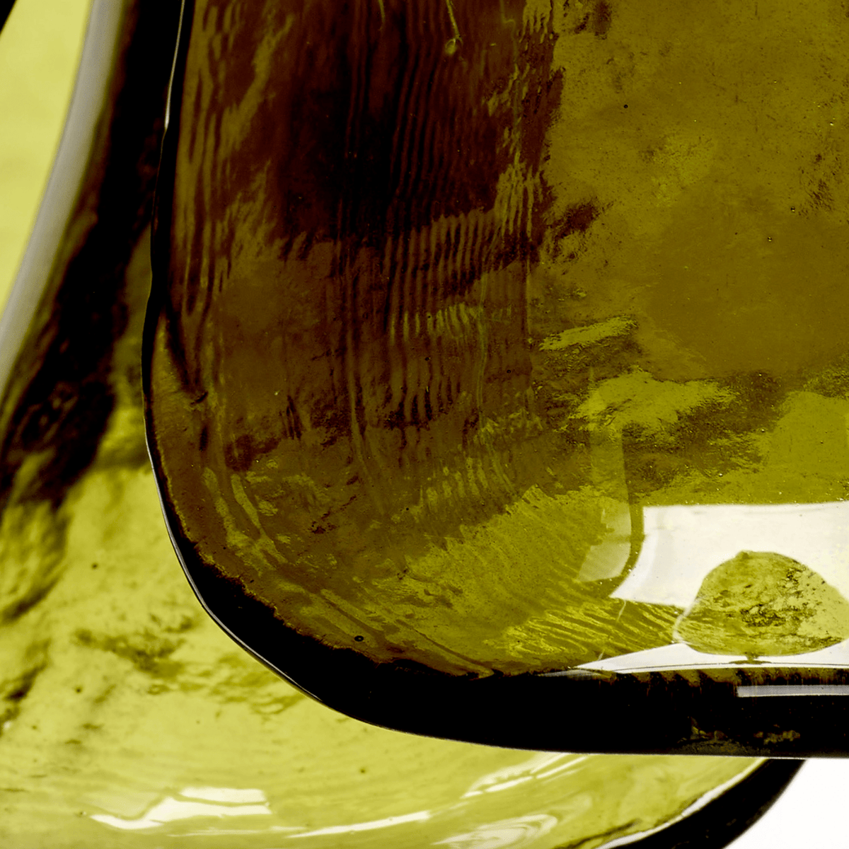 Cala Citron Green Blown Glass Pendant