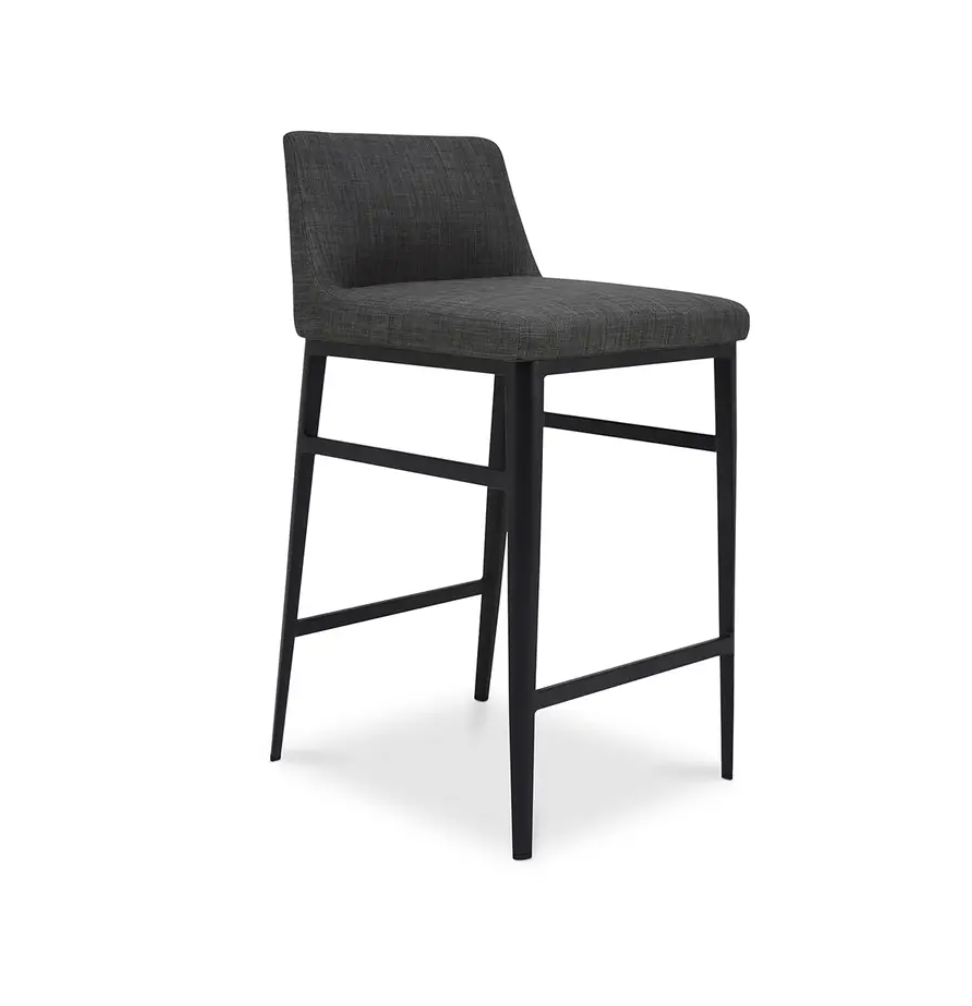 Baron Charcoal Grey Counter Stool