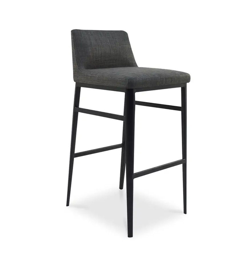 Baron Charcoal Grey Counter Stool