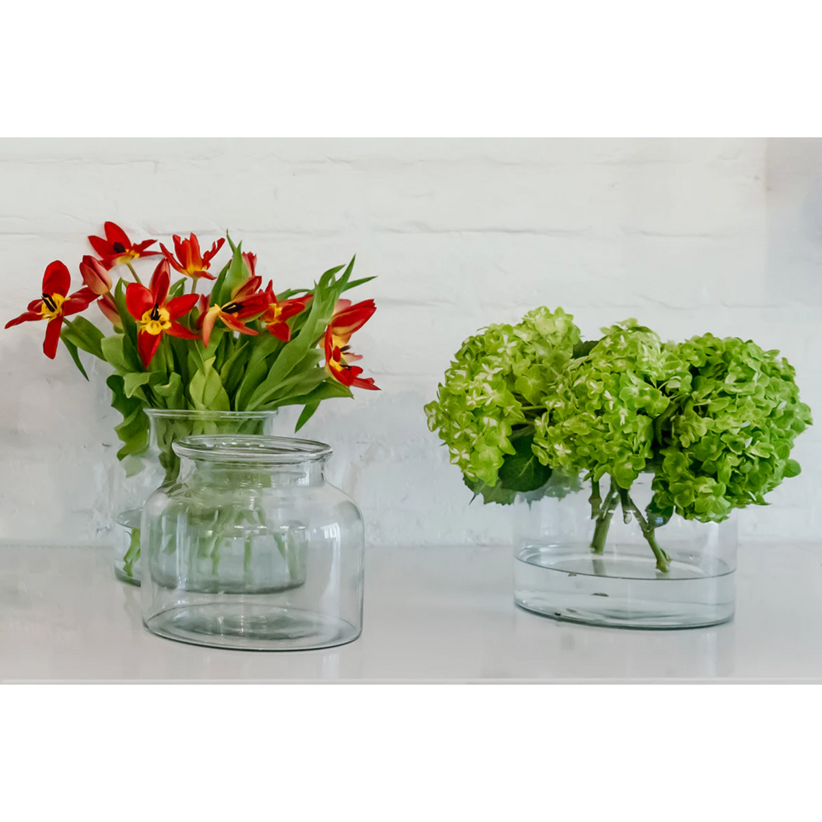 Bloom Vase with Removable White Base