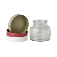 3-in-1 Glass Bloom Vase Set — Decorative Modular Glass Bloom Vase Collection