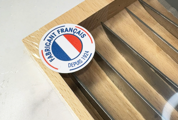 White French Laguiole Steak Knives Set