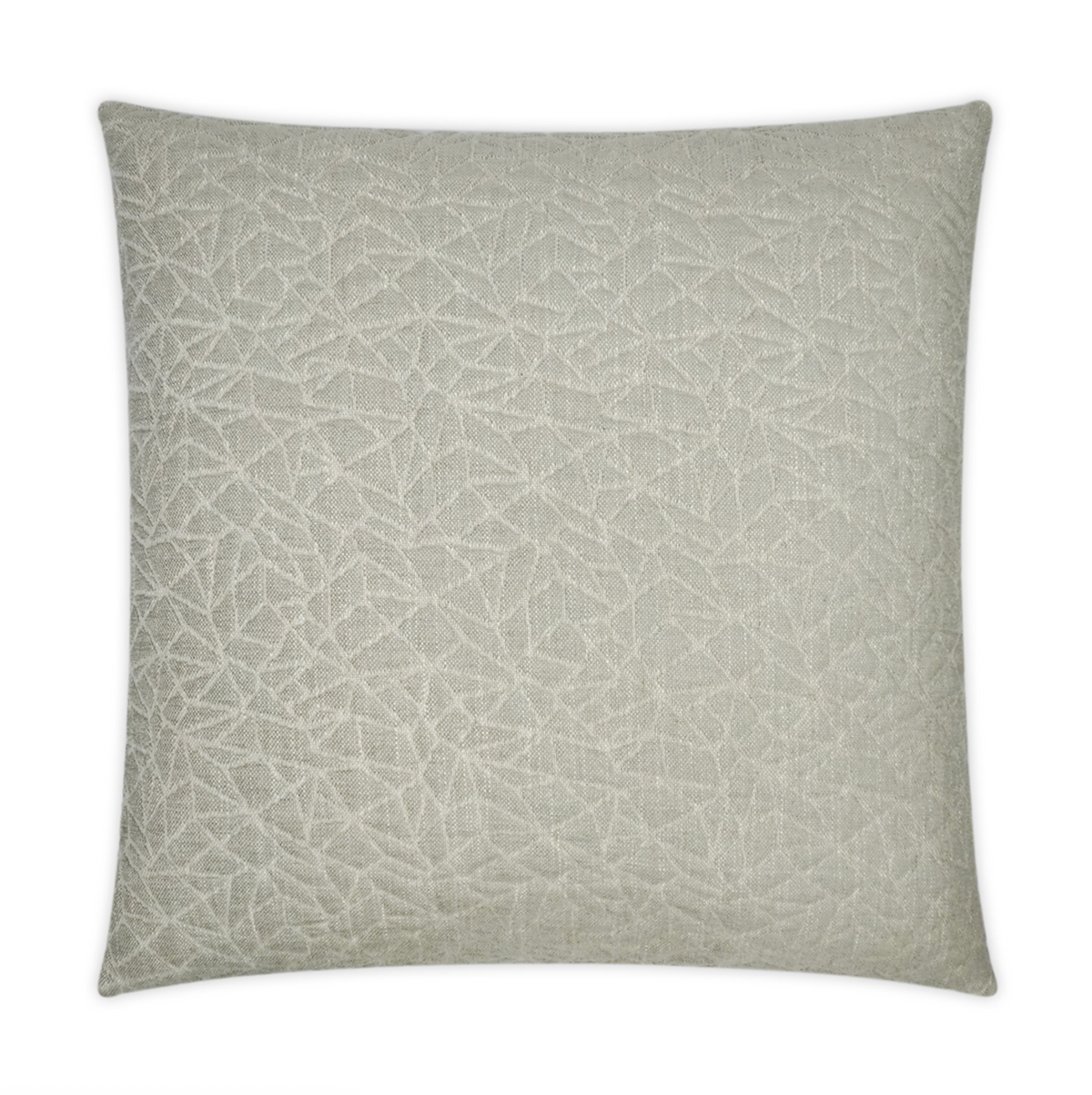 Serene Taupe Throw Pillow