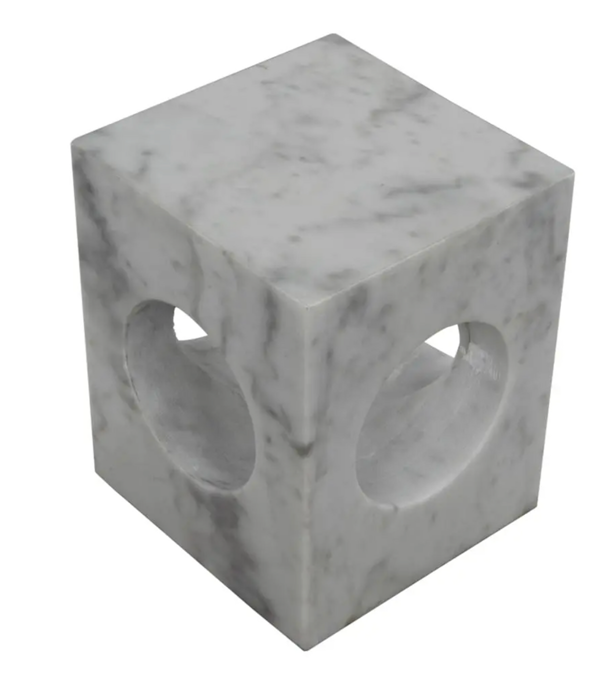 Merlin Square Marble Side Table