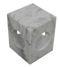 Merlin Square Marble Side Table