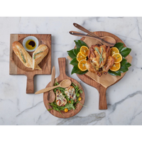 Italian Wood Cutting Board Bowls