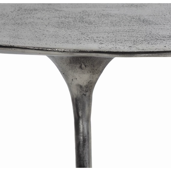 Rizzo Antique Silver Accent Table