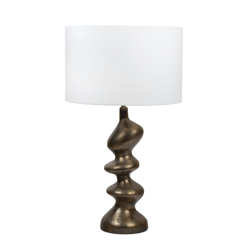 Blobby Brass Table Lamp