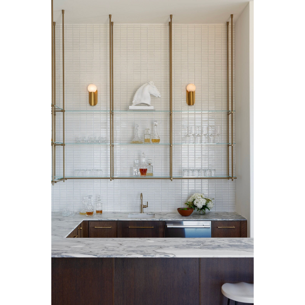 Dion Brass Sconce