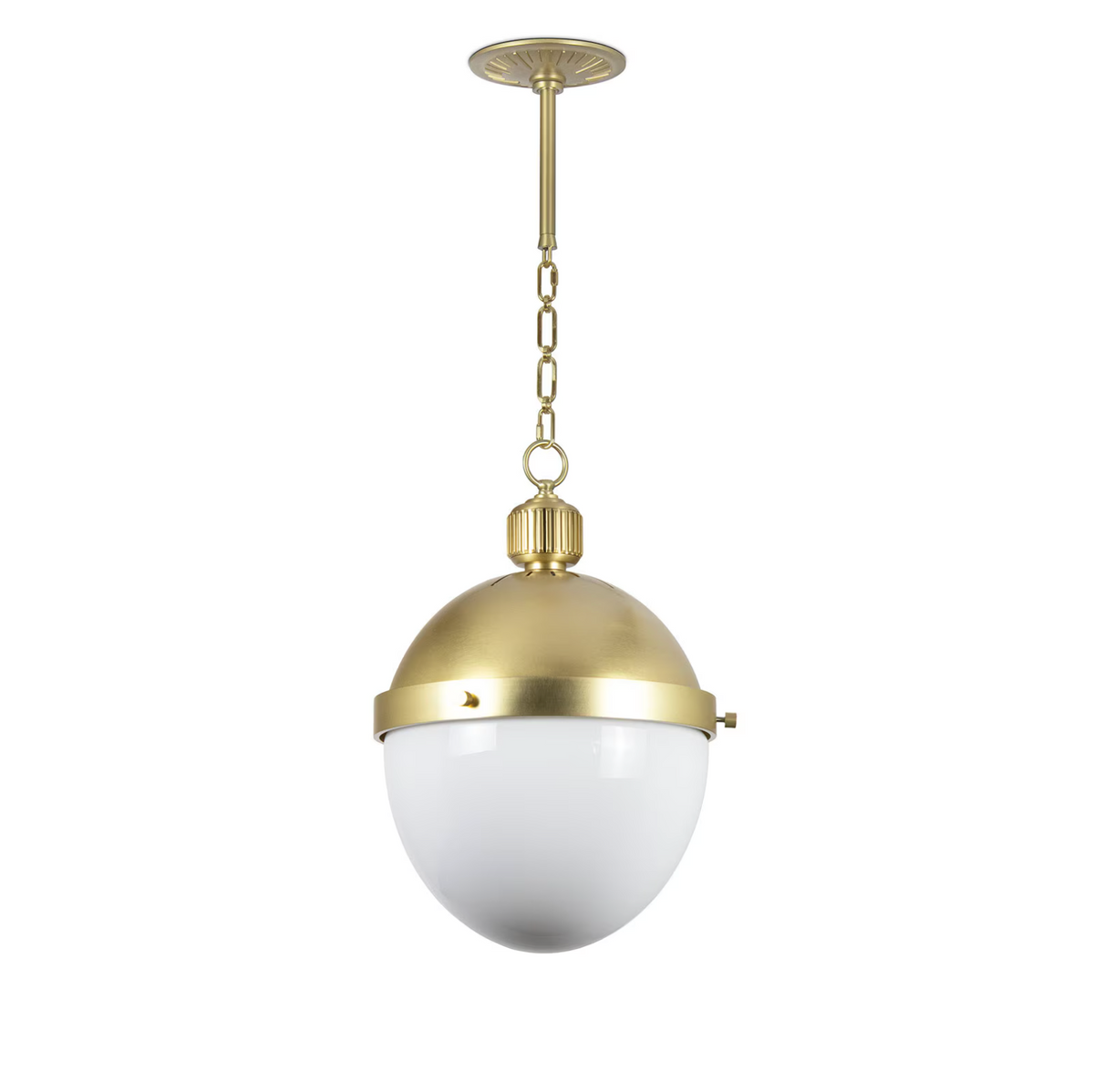 Otis Medium Brass Pendant