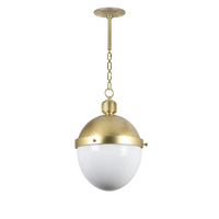 Otis Medium Brass Pendant