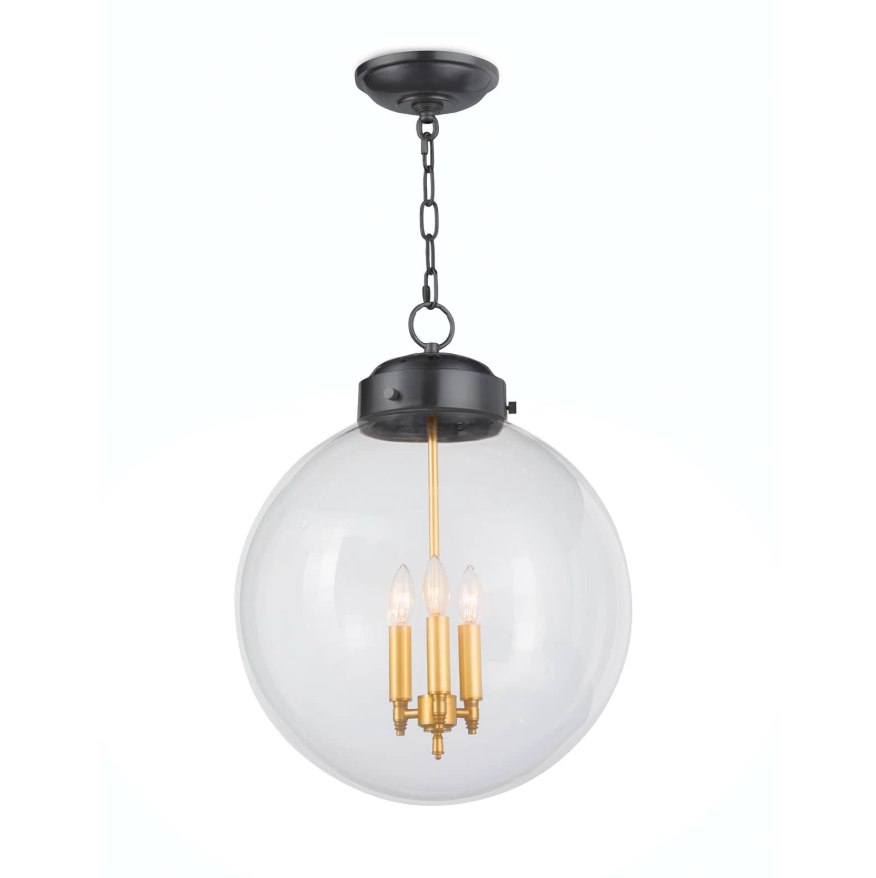 Globe Oil Rubbed Bronze Pendant