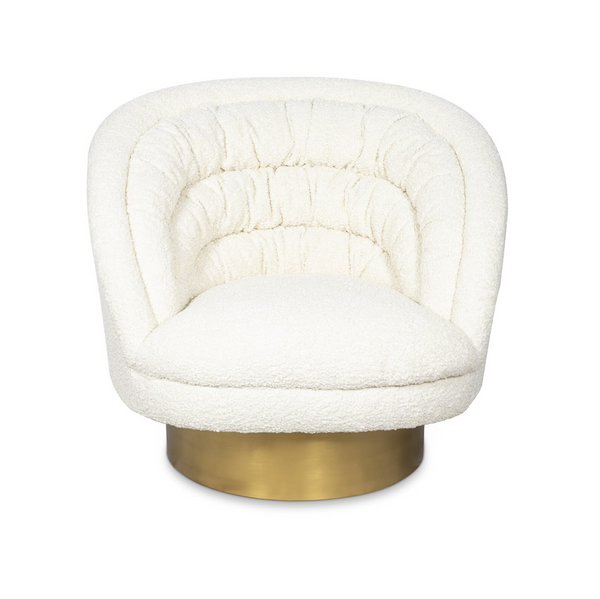 Gigi Ivory Boucle Chair