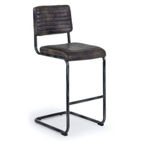 Dylan Ebony Bar Stool Set of 2