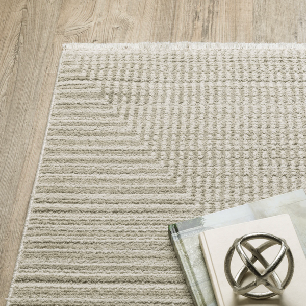 Bauer Beige & Ivory Casual Rug