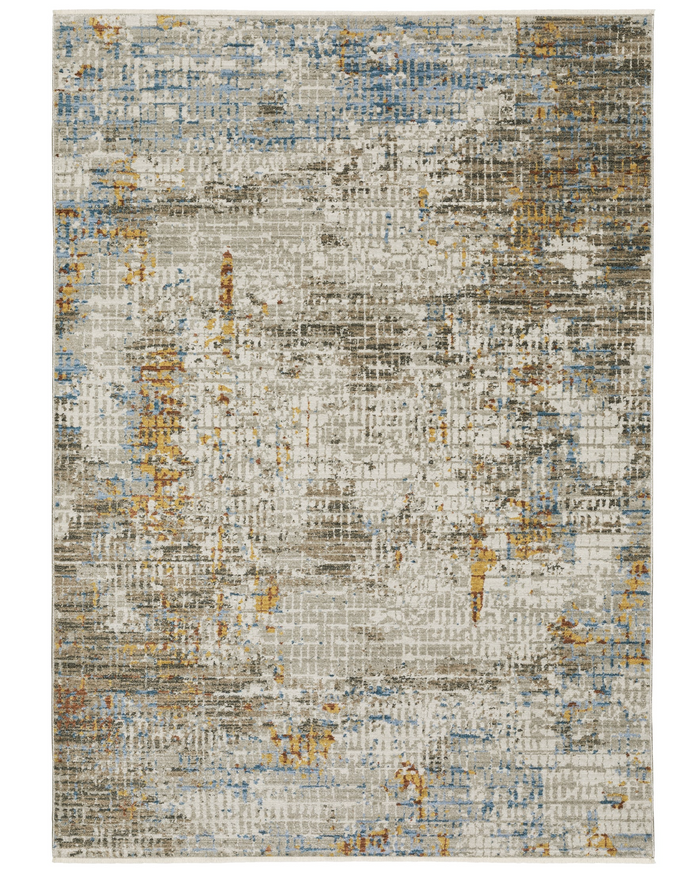 Bauer Beige Multi-Colored Casual Rug