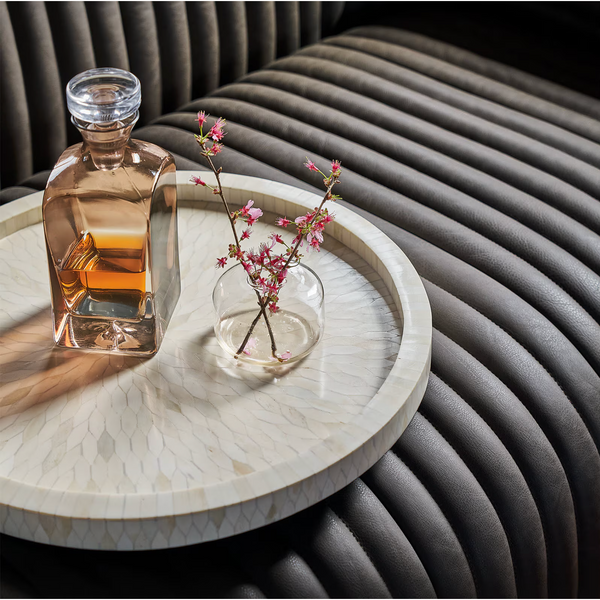 Jullian Grey Bone Tray