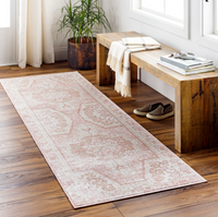 St Tropez Pale Pink & Beige Rug
