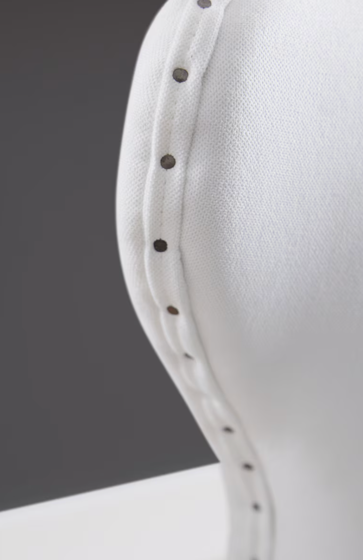 Millie Ivory Swivel Counter Stool