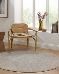 Avant Garde Blue & Light Beige Rug