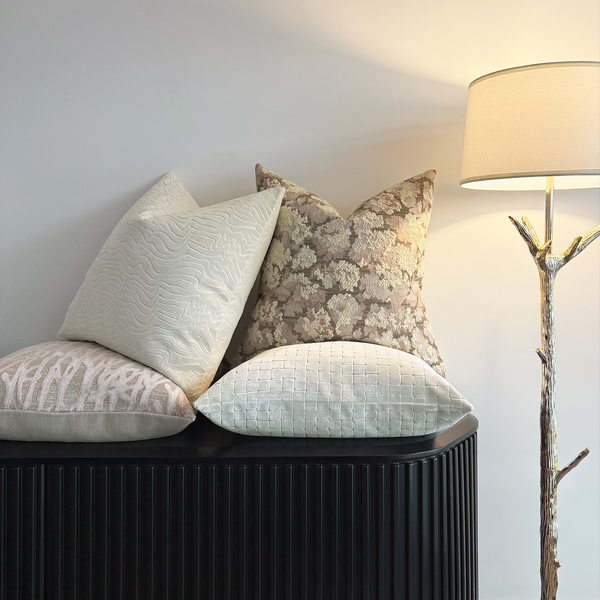 Santoro Cream Decorative Throw Pillow