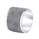 Stingray Vinyl Napkin Rings | Pearl or Gray, Set of 4