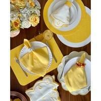 Halo Reversible Round Placemats, Set of 4