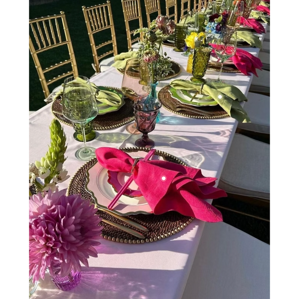 French Riviera Stonewashed Linen Napkins, Set of 4