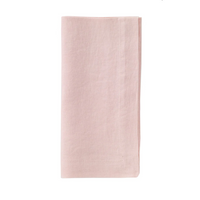 French Riviera Stonewashed Linen Napkins, Set of 4
