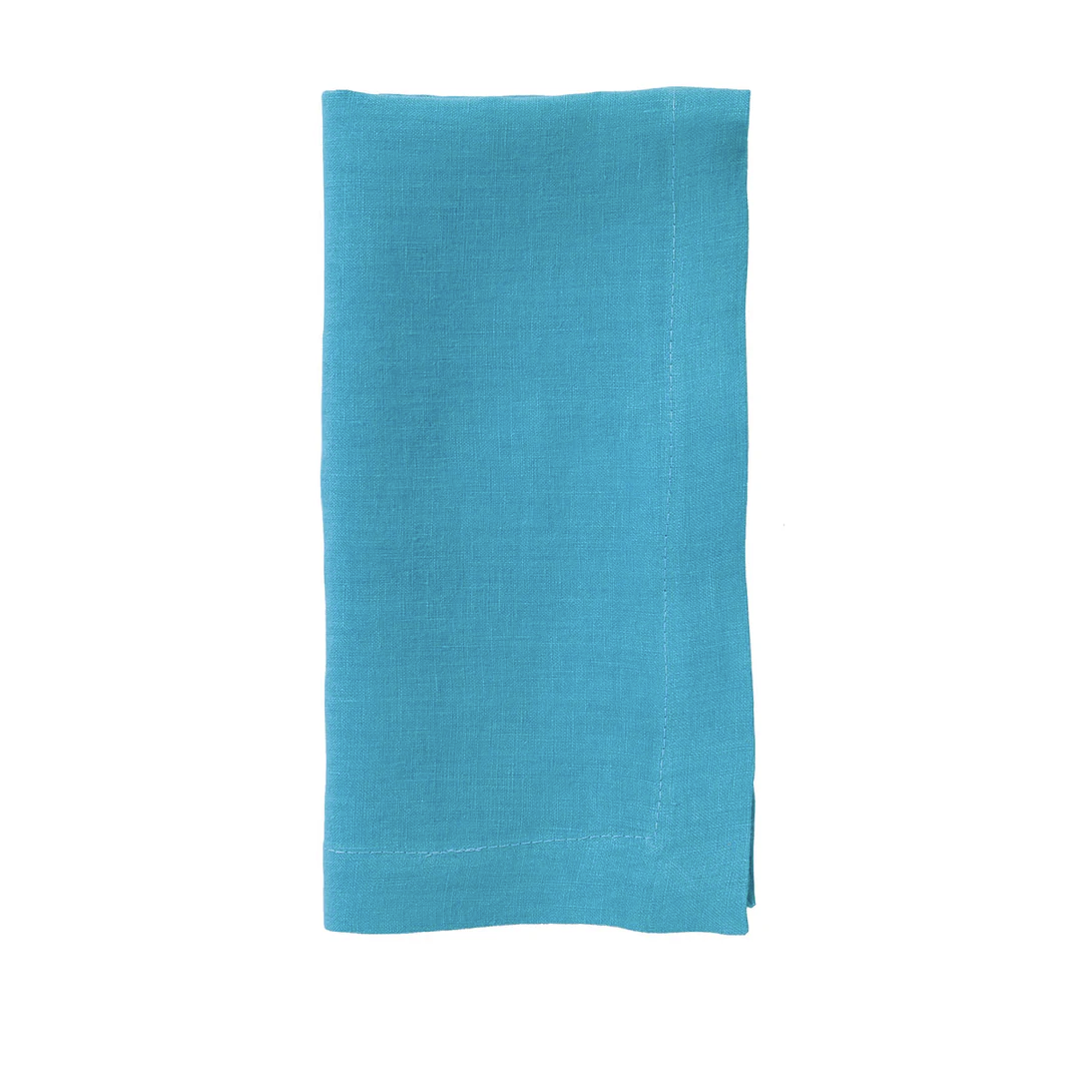 French Riviera Stonewashed Linen Napkins, Set of 4