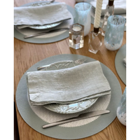 French Riviera Stonewashed Linen Napkins, Set of 4