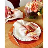 Jubilant Colorful Napkin Rings, Set of 4