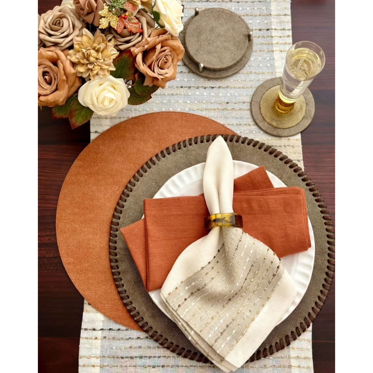 French Riviera Stonewashed Linen Napkins, Set of 4