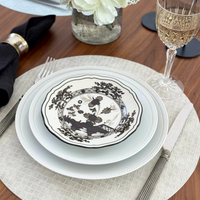 Tresse Round Placemats, Set of 4