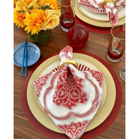 Gem Luminous Round Placemats, Set of 4