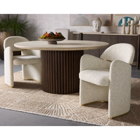 Snowden Ecru Dining Armchair
