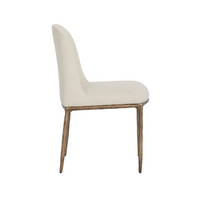 Nestor Alabaster & Antique Brass Dining Chair