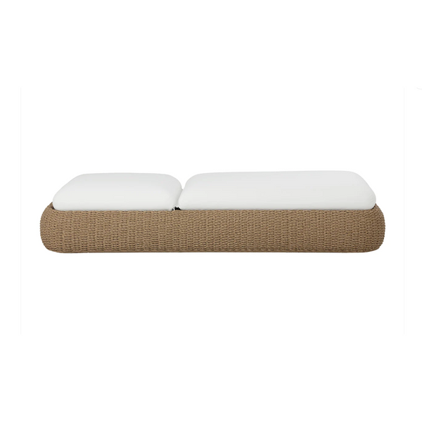 Barcelona Lounger - Natural - Stinson White