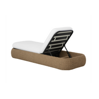 Barcelona Lounger - Natural - Stinson White