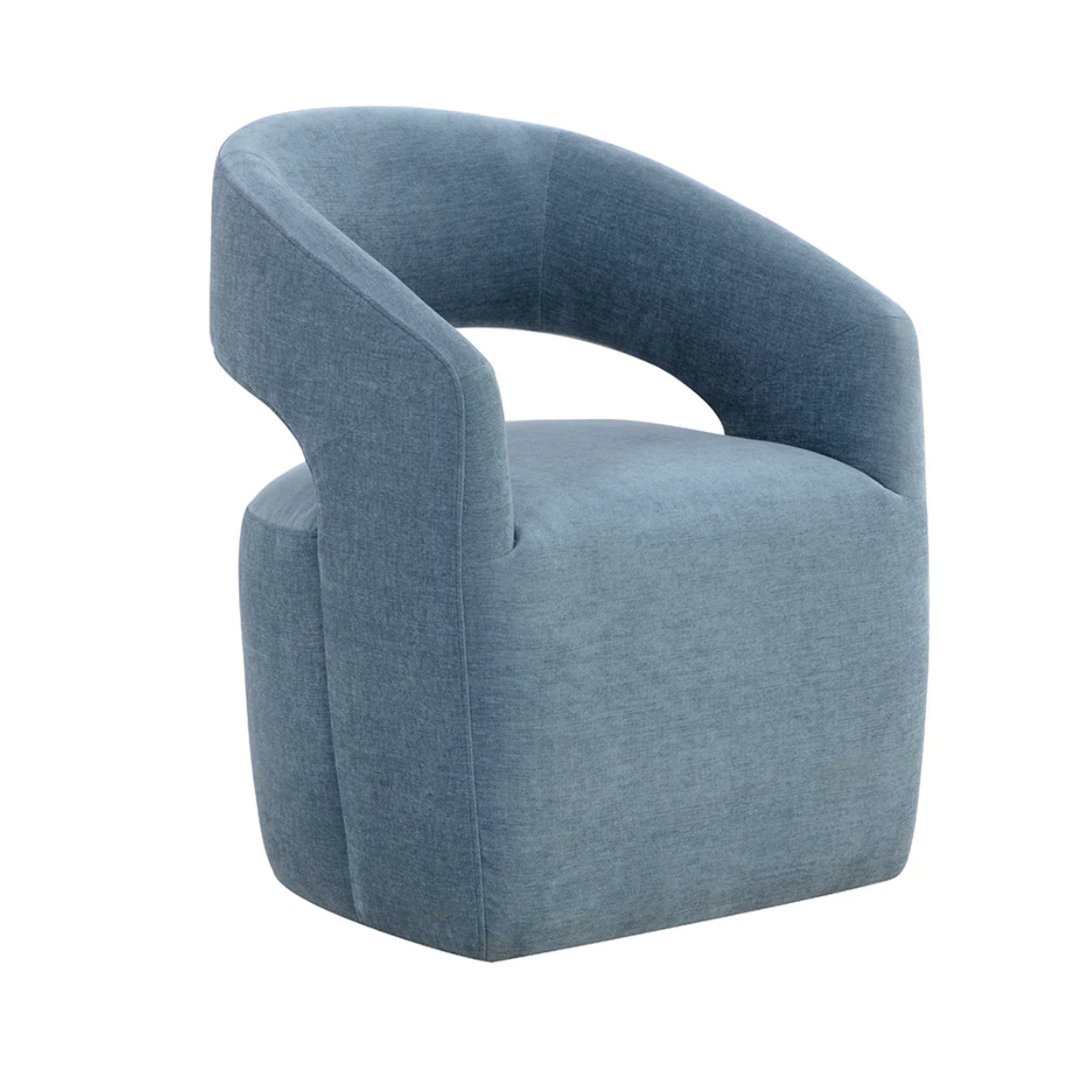 Lloret Rolling Dining Armchair - Danny Iceberg