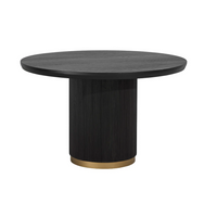Kalla Charcoal Round Dining Table