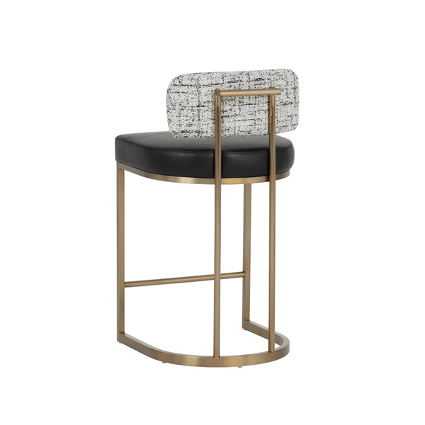 Larissa Counter Stool - Bravo Black|Halton Birch