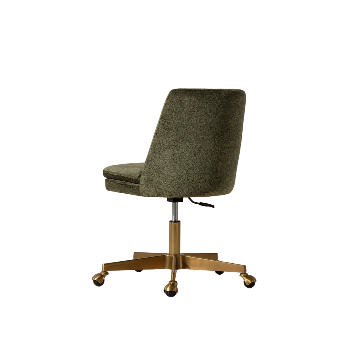 Berget Olive Green & Gold Office Chair