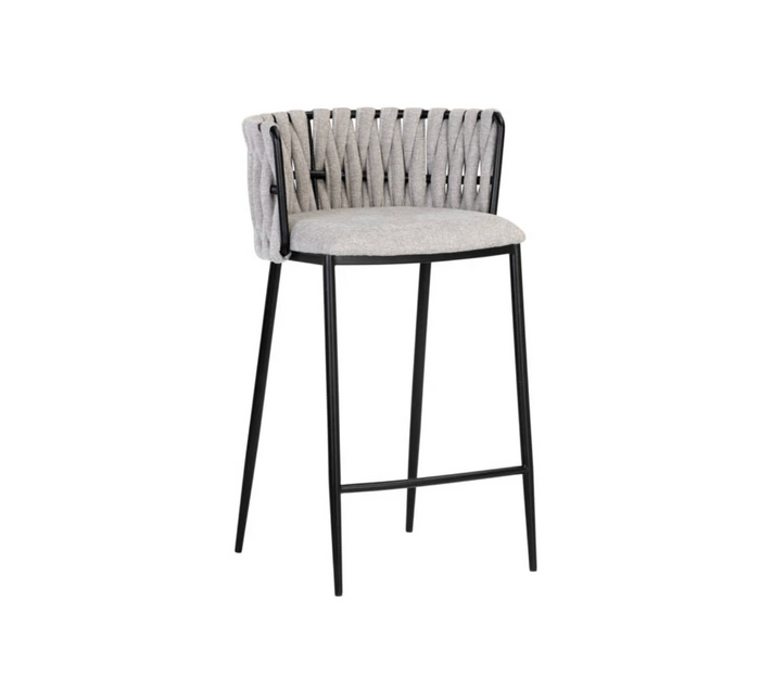Sarai Counter Stool - Belfast Heather Grey