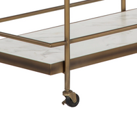 Contardi Bronze Indoor & Outdoor Bar Cart